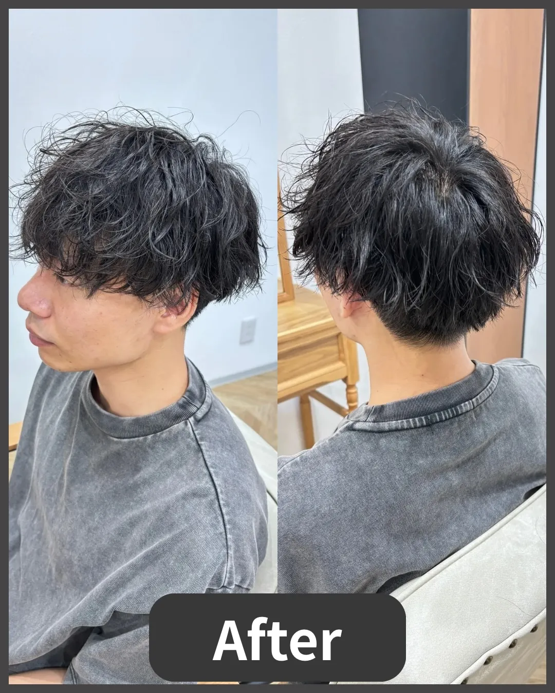 長岡で叶うメンズパーマ!