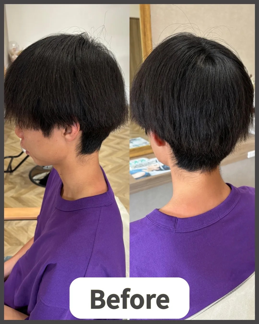 【波巻きパーマ】