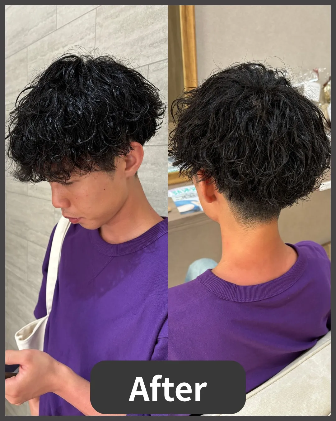 【波巻きパーマ】