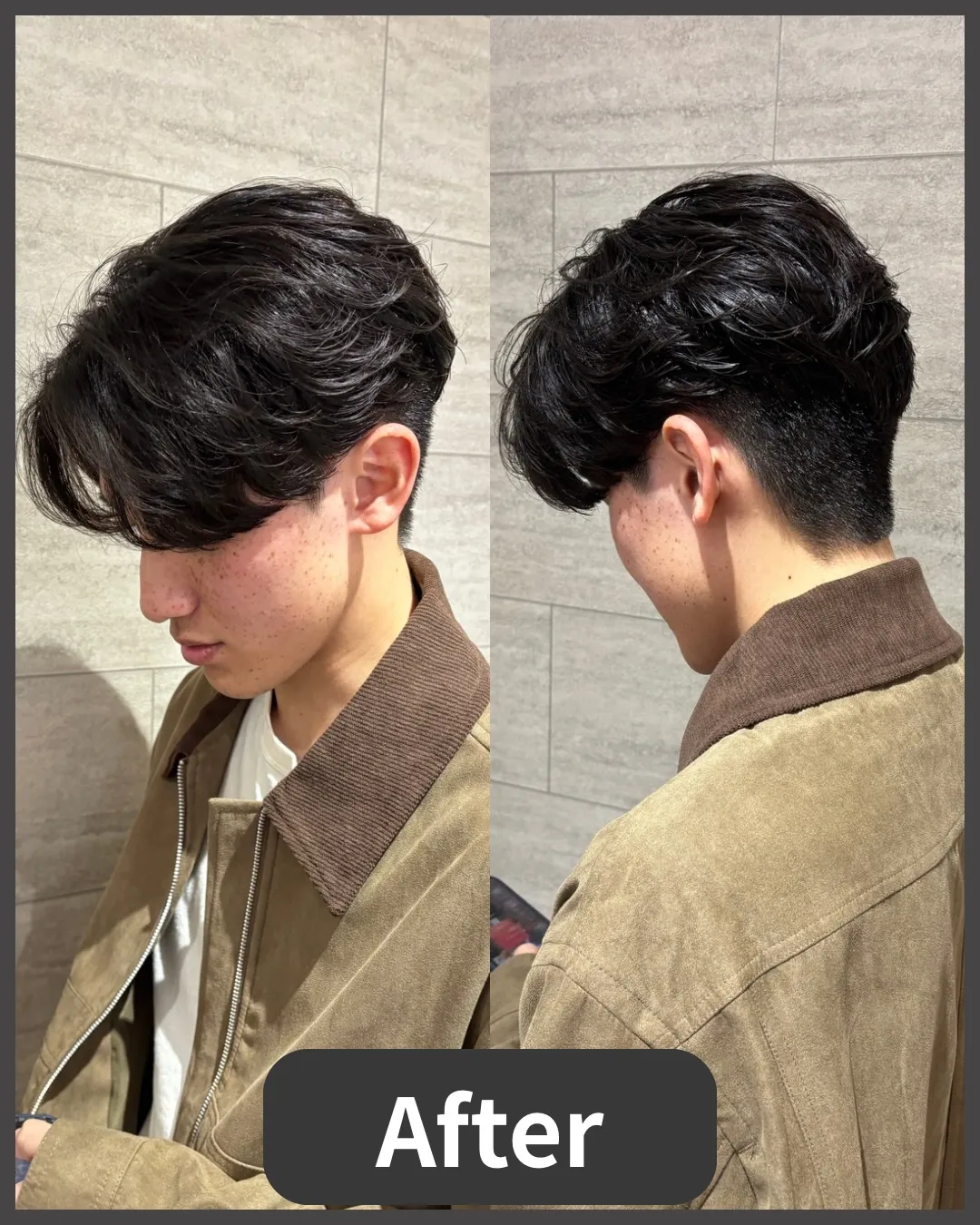長岡市で叶うメンズパーマ
