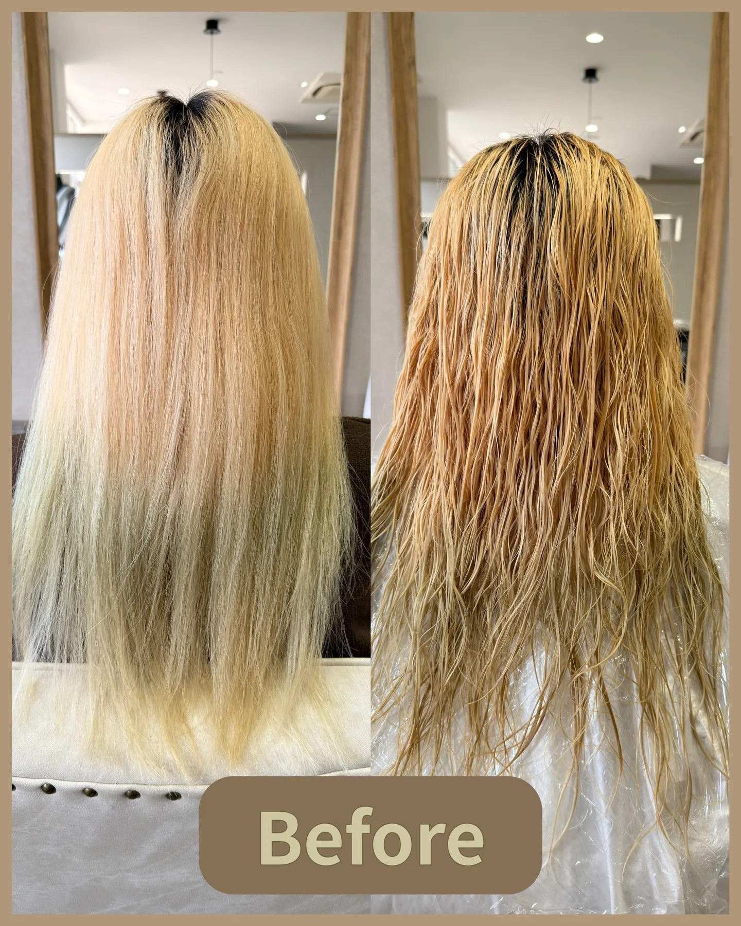 ブリーチ毛でも諦めない！驚きのストレートとツヤ✨